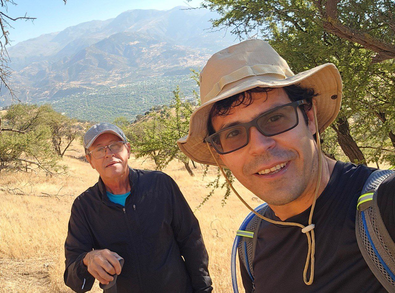 image from Sunday Morning Summit: Conquering Manquehuito with Dad and Our Trusty Gear!